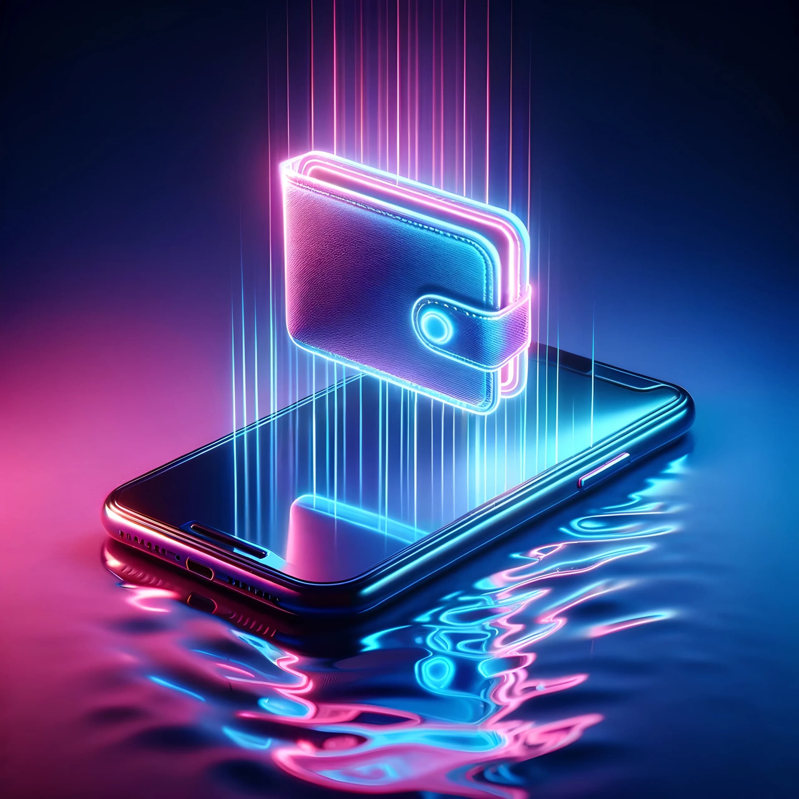 How is security ensured in mobile wallets?