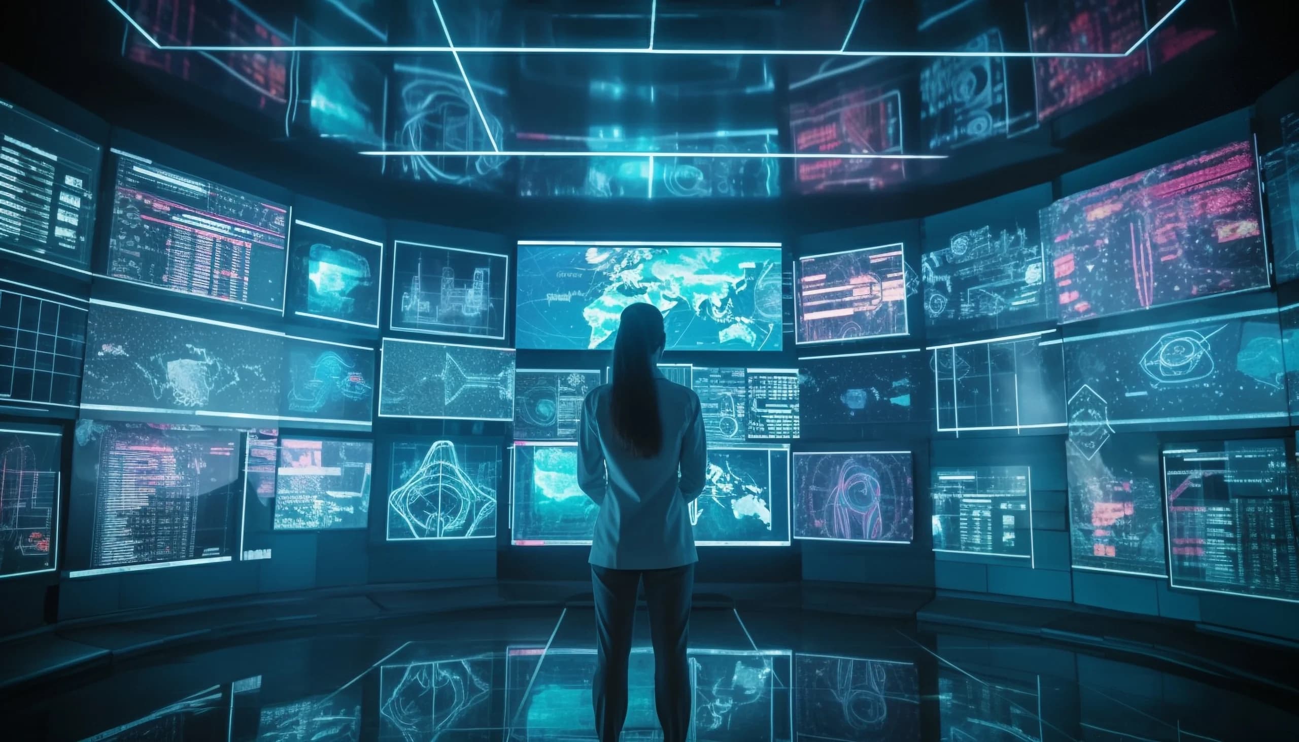 young-adult-businessman-holding-holographic-chart-generated-by-ai